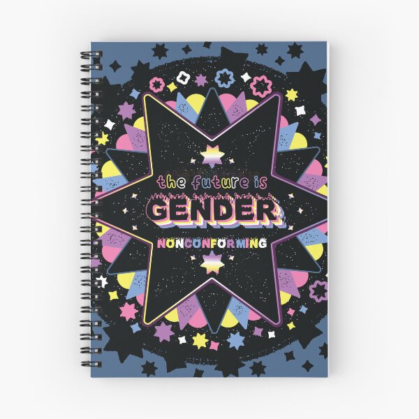 Item preview, The future is Gender Nonconforming [bigender] designed and sold by deadbeatprince-typography.