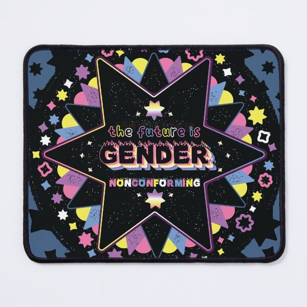 Item preview, The future is Gender Nonconforming [bigender] designed and sold by deadbeatprince-typography.