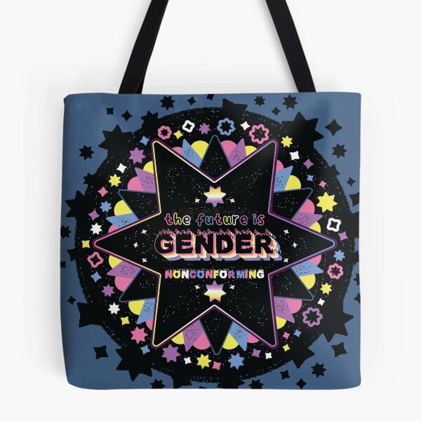 Item preview, The future is Gender Nonconforming [bigender] designed and sold by deadbeatprince-typography.