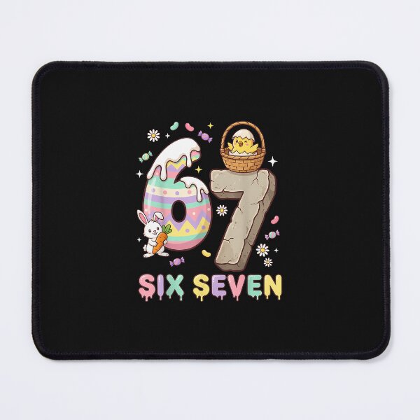 Item preview, 67 Easter Six Seven Bunny Chick Easter Egg Funny 6 7 Meme designed and sold by Cokonatss.