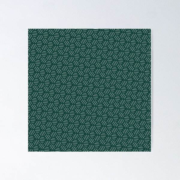 Item preview, Old School Green Bumblebee Tile - Abstract Geometric Shape Pattern  - Secret Santa Gifts designed and sold by RoyalStarsPatts.