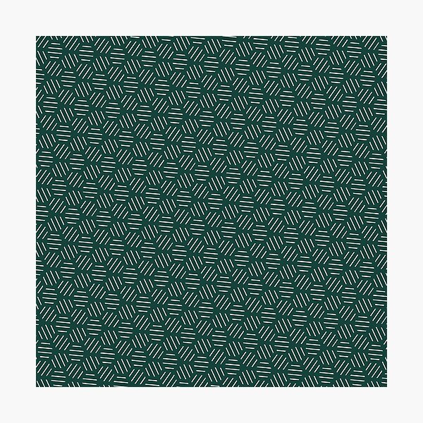 Item preview, Old School Green Bumblebee Tile - Abstract Geometric Shape Pattern - Secret Santa Gifts designed and sold by RoyalStarsPatts.