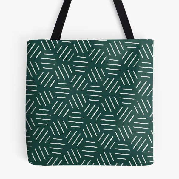 Item preview, Old School Green Bumblebee Tile - Abstract Geometric Shape Pattern  - Secret Santa Gifts designed and sold by RoyalStarsPatts.