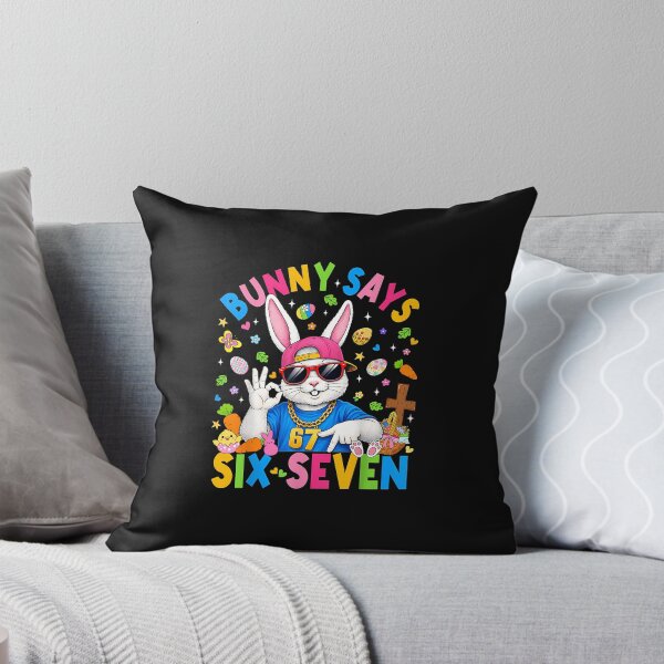 Item preview, Bunny Says Six Seven 67 Easter Day Rabbit Women Men Kids designed and sold by Cokonatss.