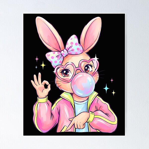 Item preview, Six Seven 67 Bunny Rabbit For Kids Girls Boys Easter Day designed and sold by Cokonatss.