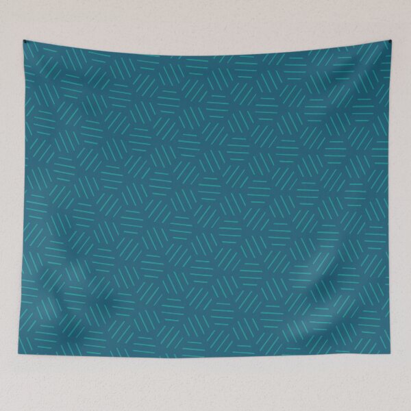 Item preview, Mid Century Green Bee Inspired Argyle - Abstract Geometric Shape Pattern  - Sympathy Gifts designed and sold by RoyalStarsPatts.