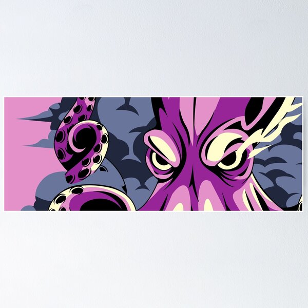 Item preview, Depth Ruler pink Dark Street Machine Art designed and sold by LkmDsgn.