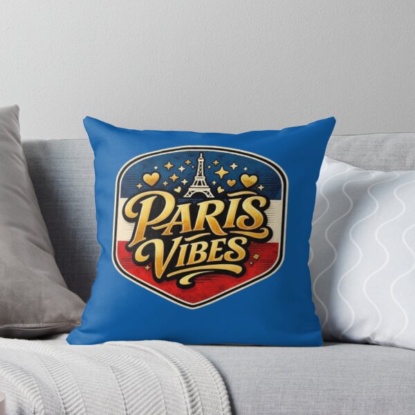 Item preview, Paris Vibes Ultra – Tricolor Street Fan Badge designed and sold by wanado.