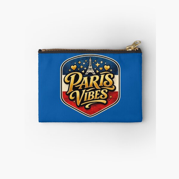 Item preview, Paris Vibes Ultra – Tricolor Street Fan Badge designed and sold by wanado.