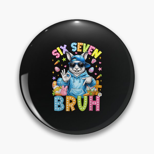 Item preview, 67 Six Seven Bruh Cute Bunny Face Sunglasses Easter Day Boys designed and sold by Cokonatss.