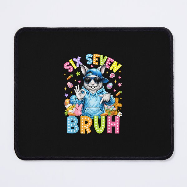 Item preview, 67 Six Seven Bruh Cute Bunny Face Sunglasses Easter Day Boys designed and sold by Cokonatss.