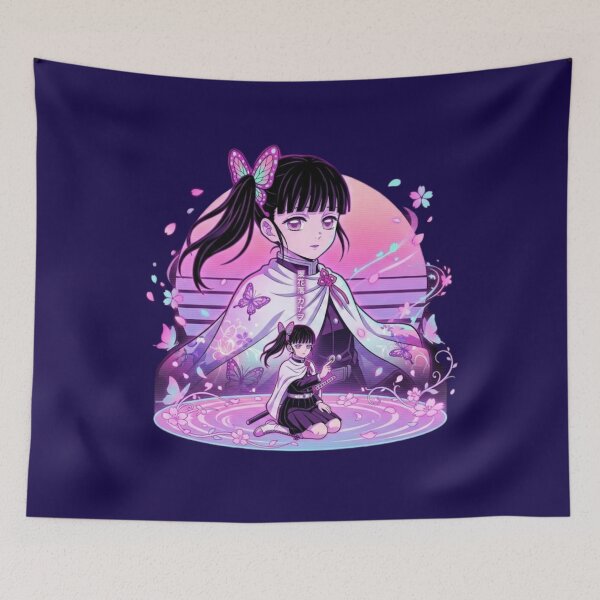 Item preview, Kanao Tsuyuri Butterfly Neon Anime Art designed and sold by Innova_Creations.