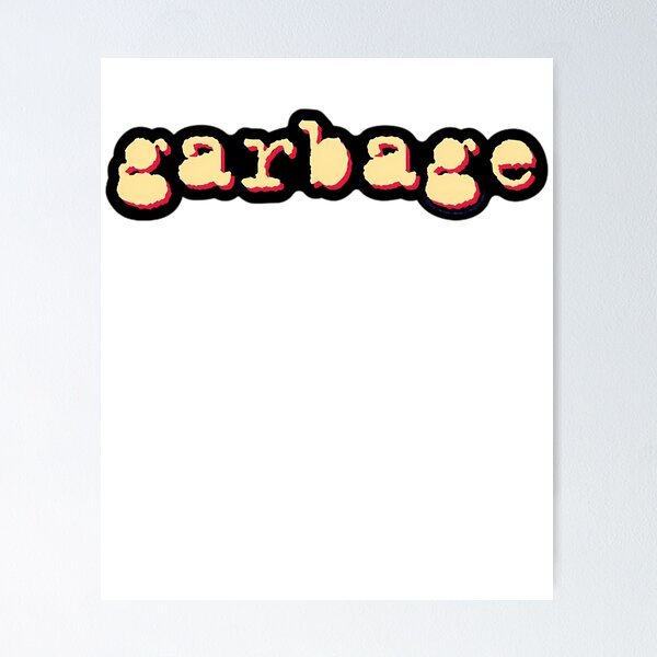 Item preview, Garbages Logo Retro Artwork designed and sold by rayhanarts.