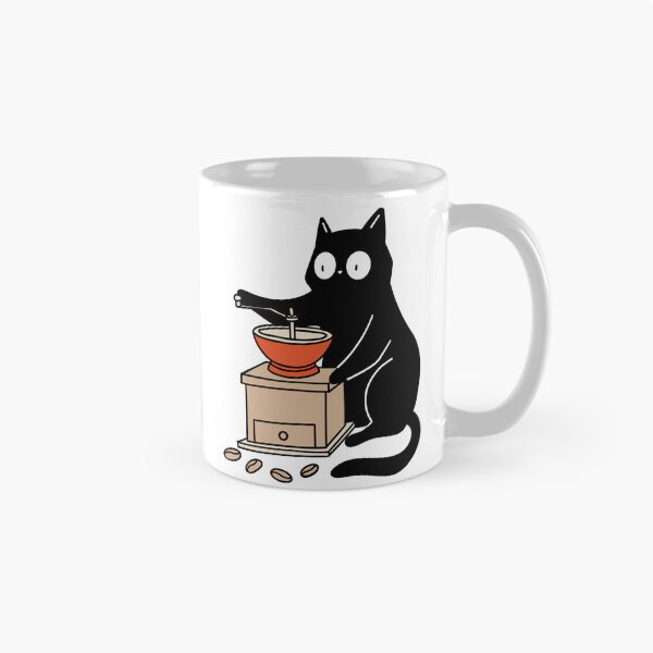 Item preview, Funny Coffee Lover Cat 1 designed and sold by mcraft studio.
