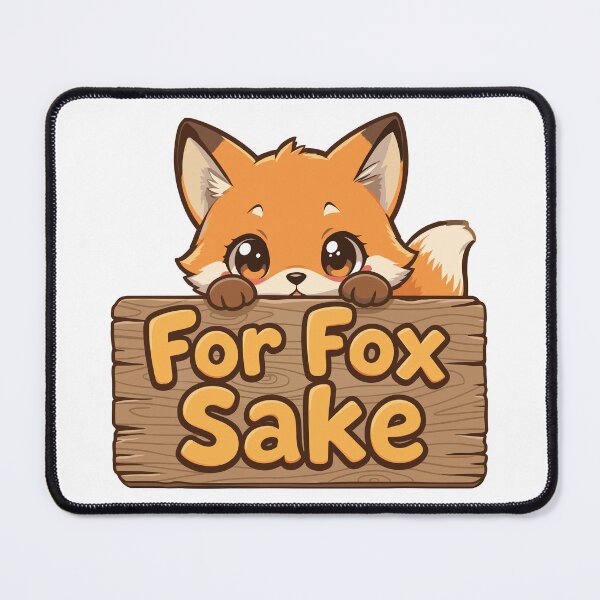 Item preview, Kawaii Animal - For Fox Sake designed and sold by Fandom Forge.