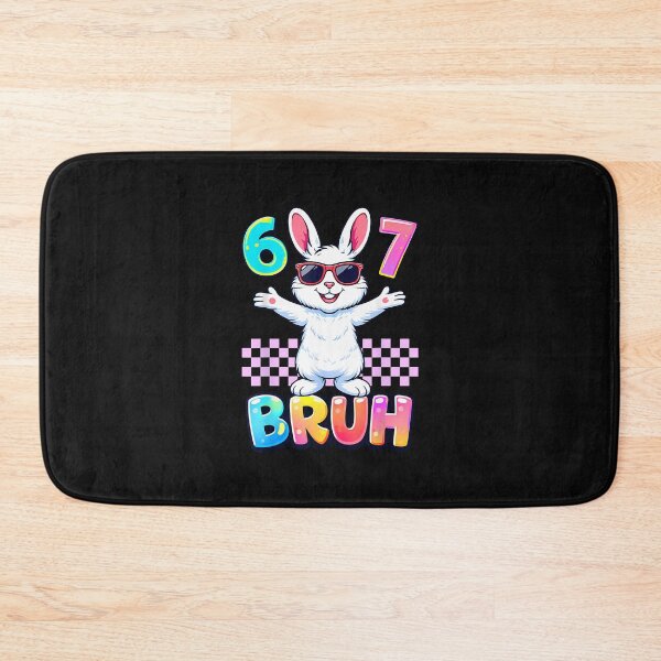 Item preview, Six Seven 67 Memes 6 7 Boys Girls Easter Funny Bunny Bruh designed and sold by Cokonatss.