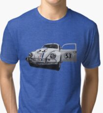 Herbie The Love Bug Tri-blend T-Shirt