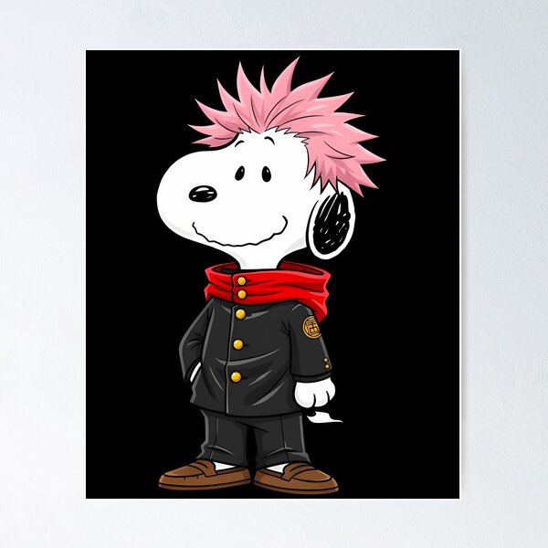 Item preview, Snoopy As Yuji Itadori designed and sold by graphic-montage.