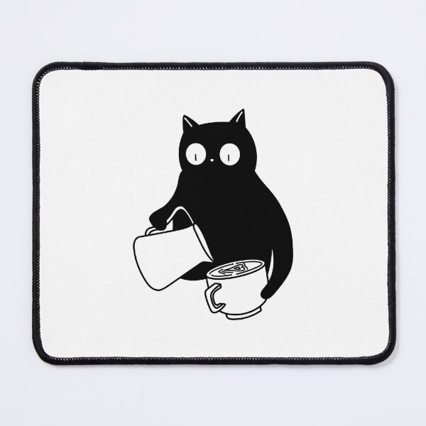 Item preview, Funny Coffee Lover Cat 2 designed and sold by mcraft studio.
