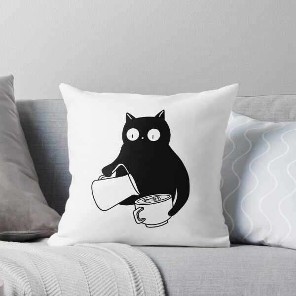 Item preview, Funny Coffee Lover Cat 2 designed and sold by mcraft studio.