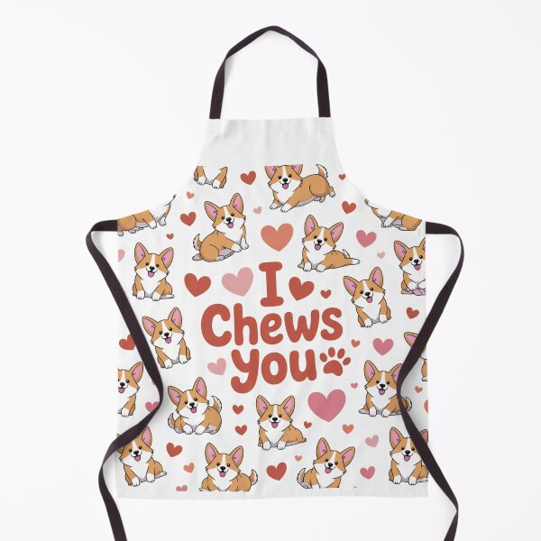 Item preview, I Chews You - Valentine Corgi Heart - Valentines Design designed and sold by Peter Stawicki.