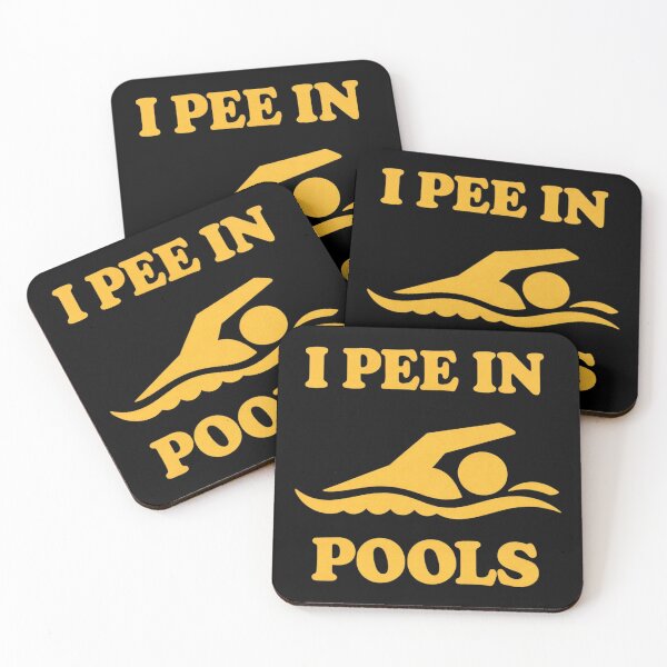 Item preview, I PEE IN POOLS designed and sold by sarahdoesdesign.