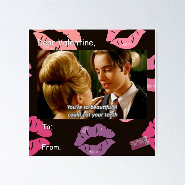 Item preview,  Dear Valentine, You’re So Beautiful Valentine Card designed and sold by NoMoreLateFees.