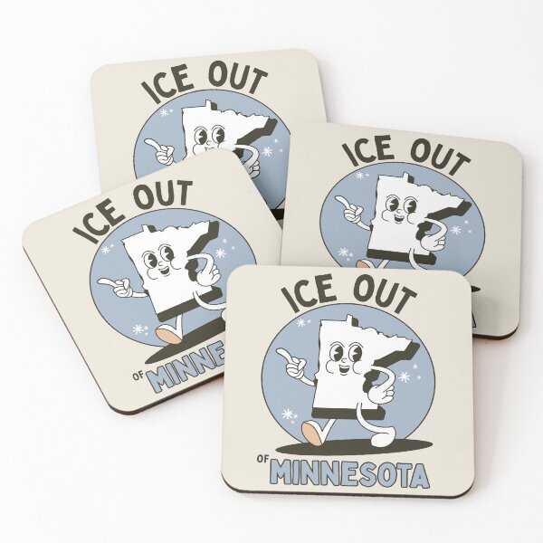 Item preview, ICE OUT OF MINNESOTA designed and sold by DesignCollectiv.