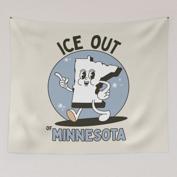 Item preview, ICE OUT OF MINNESOTA designed and sold by DesignCollectiv.
