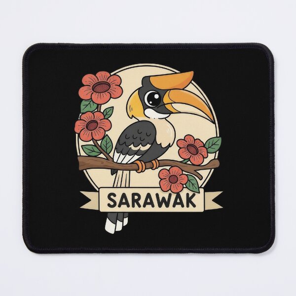 Item preview, Sarawak Hornbill Bird designed and sold by MiQShop.