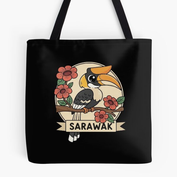 Item preview, Pájaro cálao de Sarawak designed and sold by MiQShop.