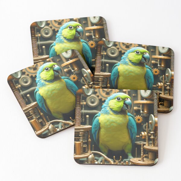Item preview, parrot in workshop designed and sold by Creative Visualize.