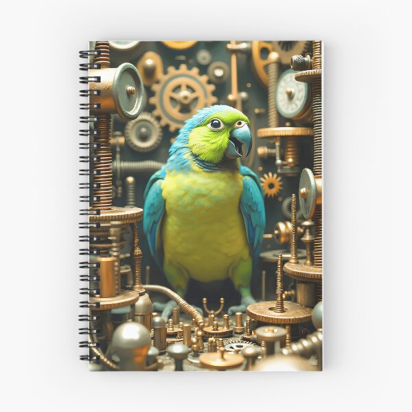 Item preview, parrot in workshop designed and sold by Creative Visualize.