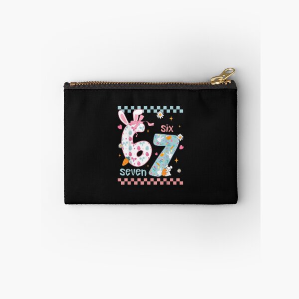 Item preview, Checkered Six Seven Bunny Rabbit Easter Day Funny 67 Meme designed and sold by Cokonatss.