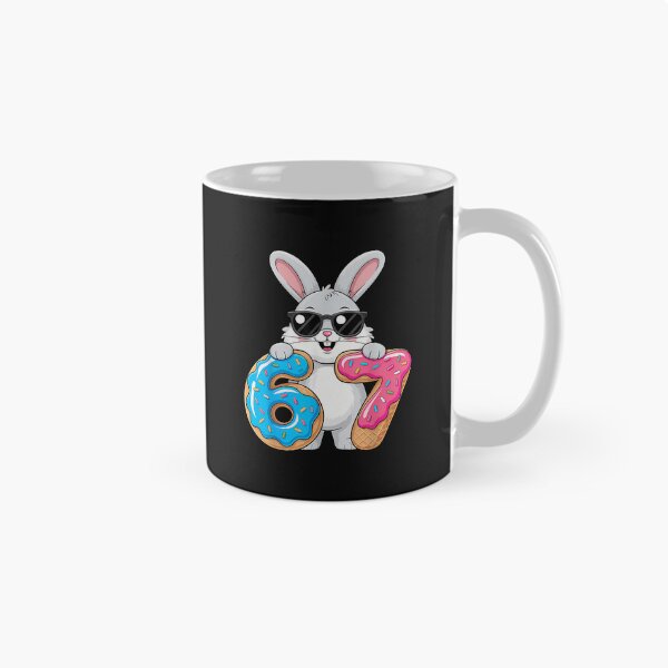 Item preview, Cute 67 Rabbit Bunny Easter Day Funny Six Seven Meme designed and sold by Cokonatss.