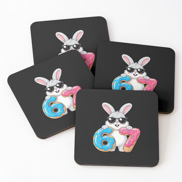 Item preview, Cute 67 Rabbit Bunny Easter Day Funny Six Seven Meme designed and sold by Cokonatss.