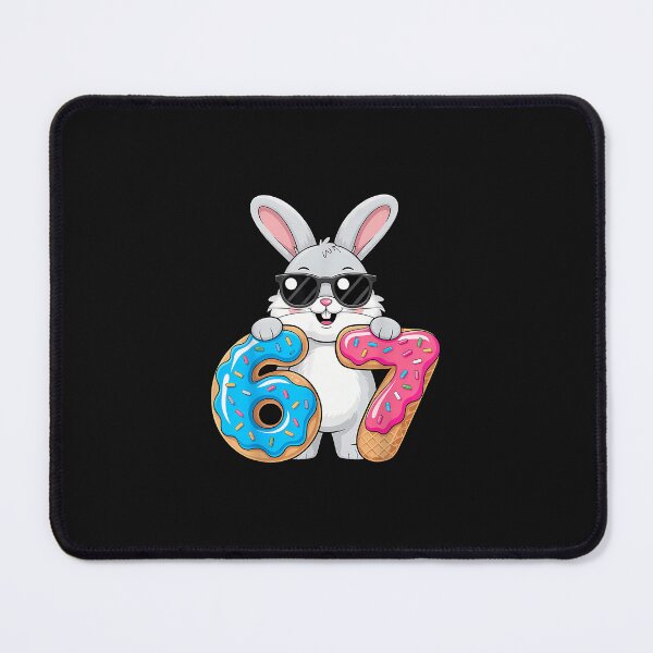 Item preview, Cute 67 Rabbit Bunny Easter Day Funny Six Seven Meme designed and sold by Cokonatss.
