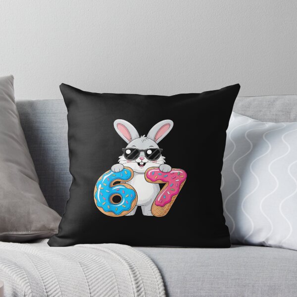 Item preview, Cute 67 Rabbit Bunny Easter Day Funny Six Seven Meme designed and sold by Cokonatss.