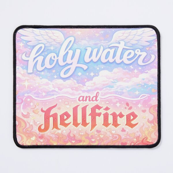 Item preview, Holy Water & Hellfire – Pastel Heaven and Hell Art designed and sold by DeluluDept.