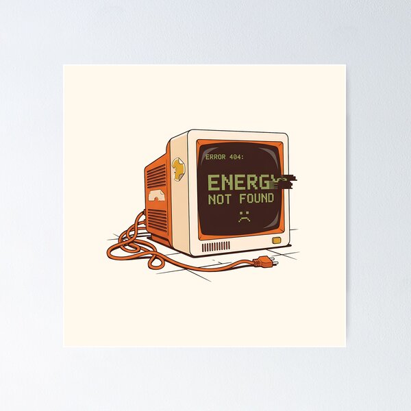 Item preview, 404 Energy designed and sold by Odd Even Number.