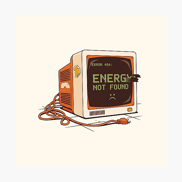 Item preview, 404 Energy designed and sold by Odd Even Number.