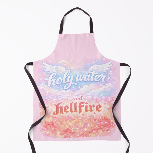 Item preview, Holy Water & Hellfire – Pastel Heaven and Hell Art designed and sold by DeluluDept.