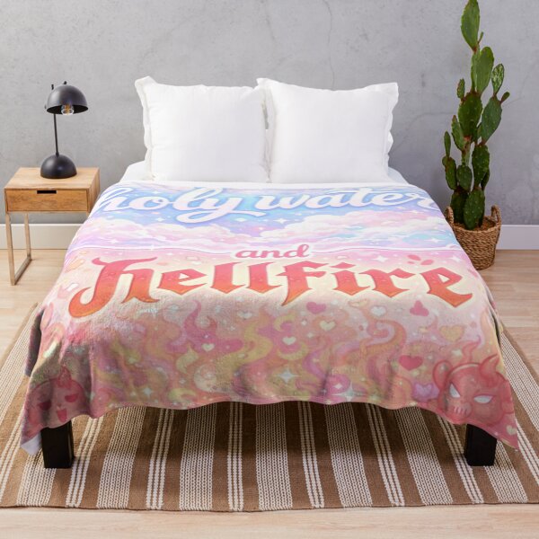 Item preview, Holy Water & Hellfire – Pastel Heaven and Hell Art designed and sold by DeluluDept.