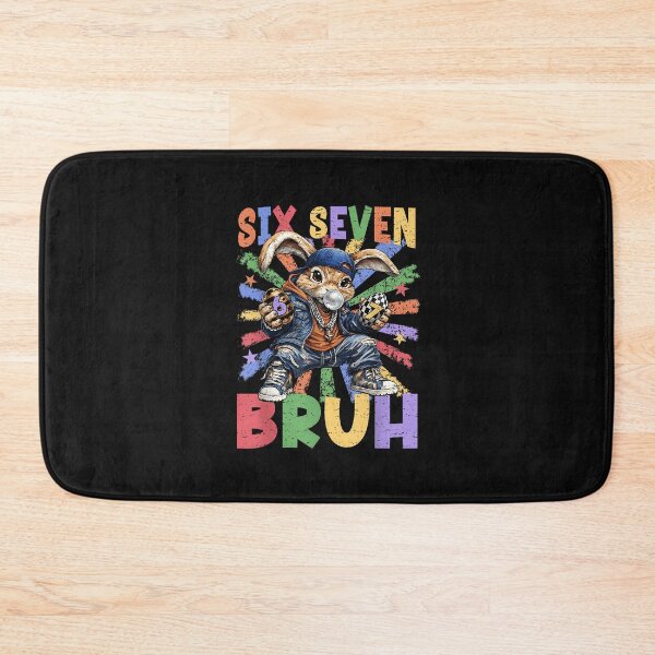 Item preview, Happy Easter Bruh 6 7 Six Seven 67 Bunny Easter Egg Boys Kid designed and sold by Cokonatss.