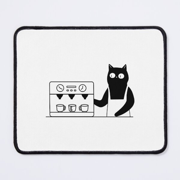 Item preview, Funny Coffee Lover Cat 3 designed and sold by mcraft studio.