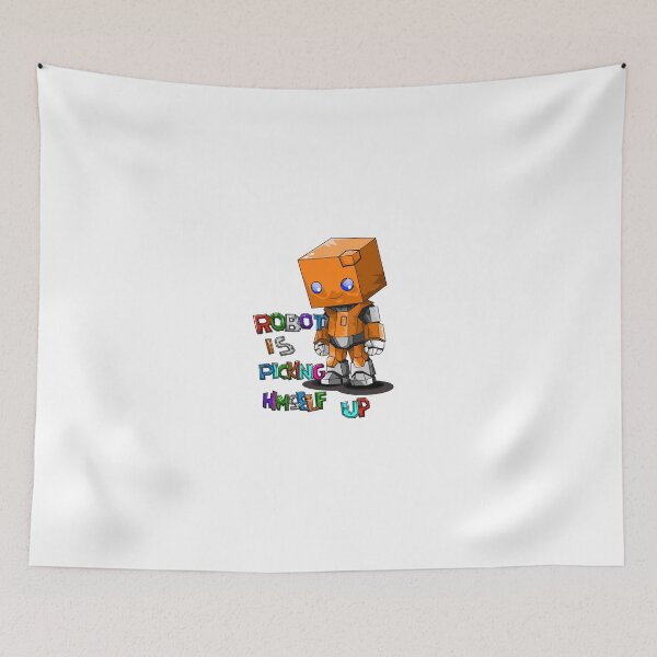 Item preview, Robot Is Picking Himself Up designed and sold by DemonBungle's Den.