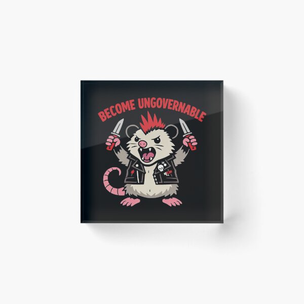 Item preview, BECOME UNGOVERNABLE designed and sold by sarahdoesdesign.
