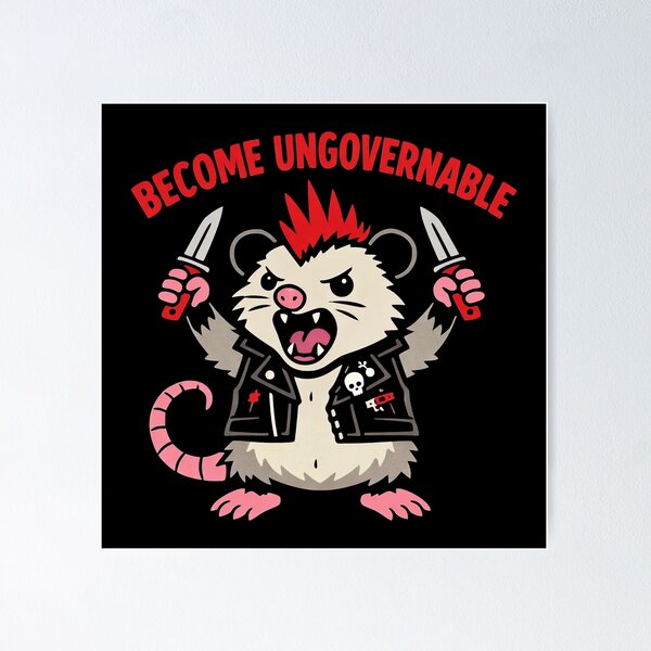 Item preview, BECOME UNGOVERNABLE designed and sold by sarahdoesdesign.