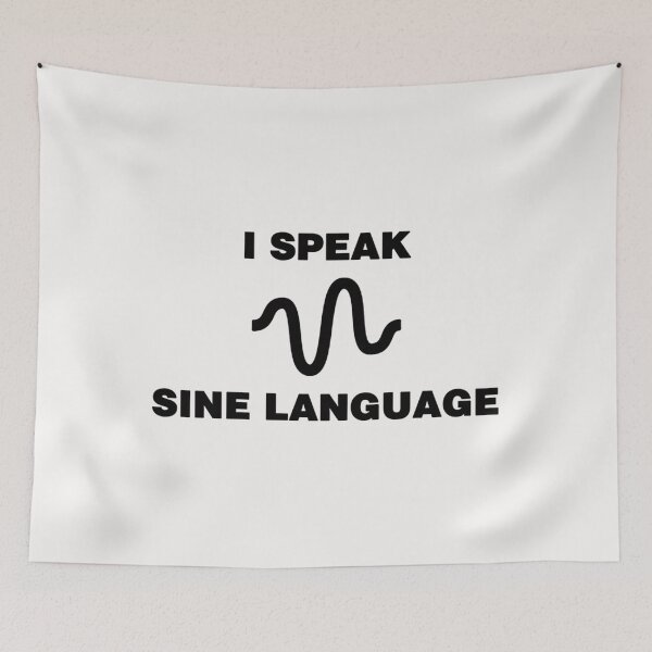 Item preview,  I Speak Sine Language designed and sold by 92160057.