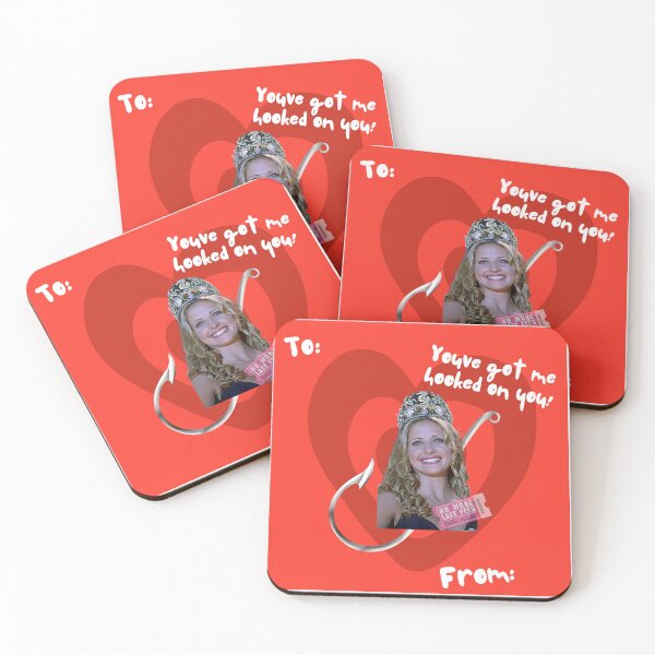 Item preview, You’ve Got Me Hooked On You Valentine Card designed and sold by NoMoreLateFees.